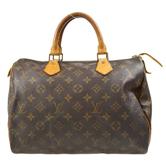 Auth Louis Vuitton Speedy 30 Satchel #43398L19 - Picture 2 of 13